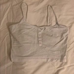 White Crop Top